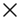 cross mark